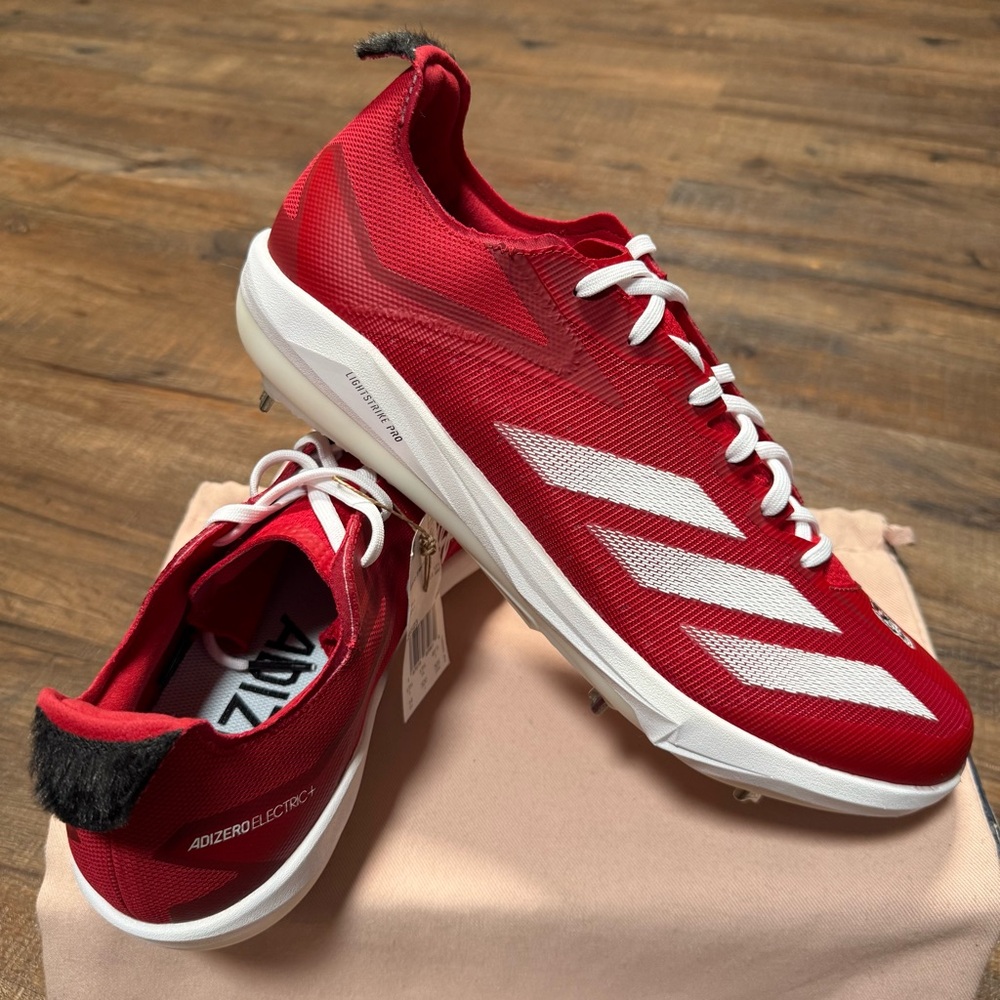 Adidas Adizero Electric NC State Wolfpack PE Baseball Cleats